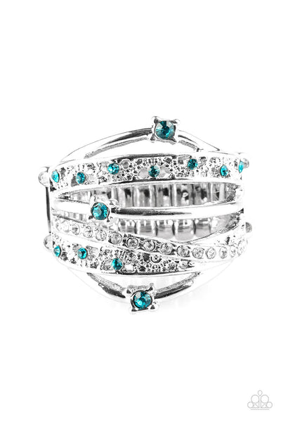 Paparazzi ♥ Making The World Sparkle - Blue ♥ Ring