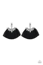 Paparazzi ♥ Formal Flair - Black ♥ Post Earrings