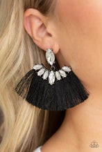 Paparazzi ♥ Formal Flair - Black ♥ Post Earrings