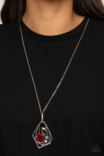 Paparazzi ♥ All Systems GLOW - Red ♥ Necklace