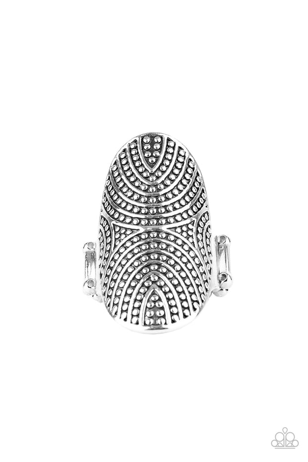 Paparazzi ♥ Crop Circles - Silver ♥ Ring