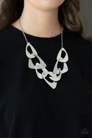 Paparazzi ♥ Guide To The Galaxy - Silver ♥ Necklace