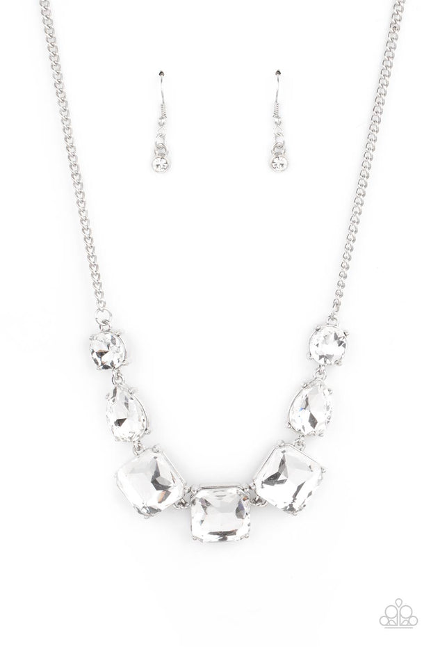 Paparazzi ♥ Unfiltered Confidence - White ♥ Necklace