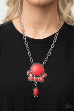 Paparazzi ♥ Geographically Gorgeous - Red ♥ Necklace