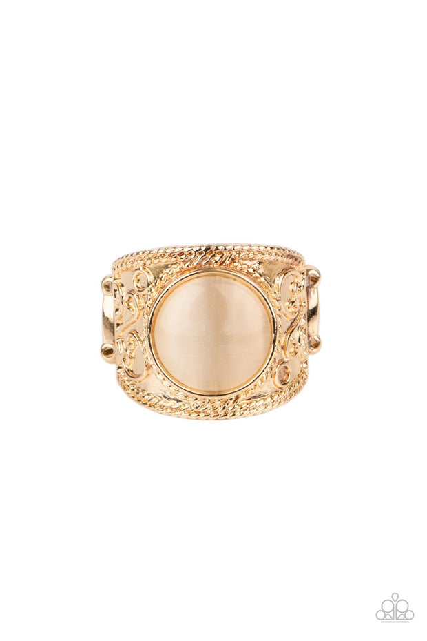 Paparazzi ♥ Blooming Enchantment - Gold ♥ Ring
