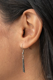 Paparazzi ♥ Enchantingly Tribal - Black ♥ Necklace