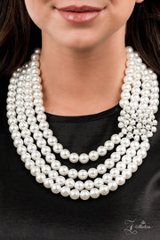 Paparazzi Romantic 2021 Zi Collection Oversized Pearls Necklace