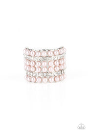 Paparazzi ♥ Verified Vintage - Pink ♥ Ring