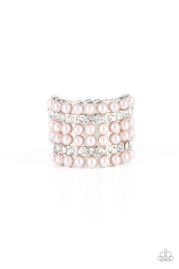 Paparazzi ♥ Verified Vintage - Pink ♥ Ring