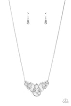 Paparazzi ♥ Thunderstruck Teardrops - White ♥ Necklace