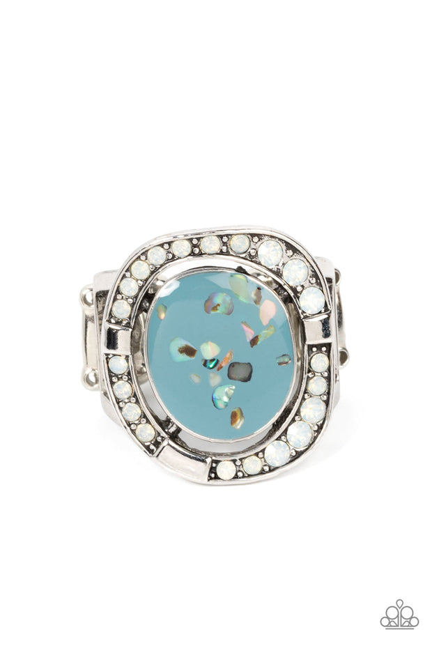 Paparazzi ♥ Beach Bijou - Blue ♥ Ring