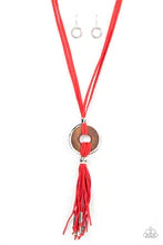 Paparazzi ♥ ARTISANS and Crafts - Red ♥ Necklace