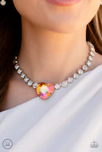 Paparazzi ♥ Heart in My Throat - Orange ♥ Necklace
