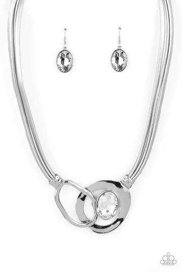 Californian Cowgirl - Silver Necklace P2ST-SVXX-176XX