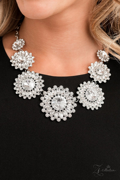 Paparazzi 2022 Zi Collection: Optimistic - Silver Necklace