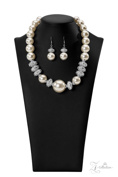 Paparazzi 2022 Zi Collection: Noble - White Necklace