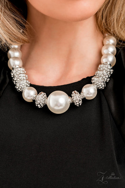 Paparazzi 2022 Zi Collection: Noble - White Necklace